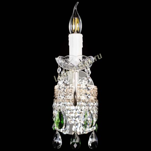 Бра Венеция №1 мини зеленая в Саратове Гусь Хрустальный