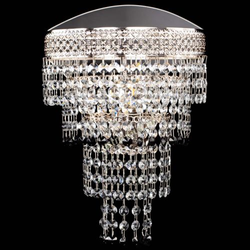 Бра Венеция Капель оптикон черная в Саратове Гусь Хрустальный
