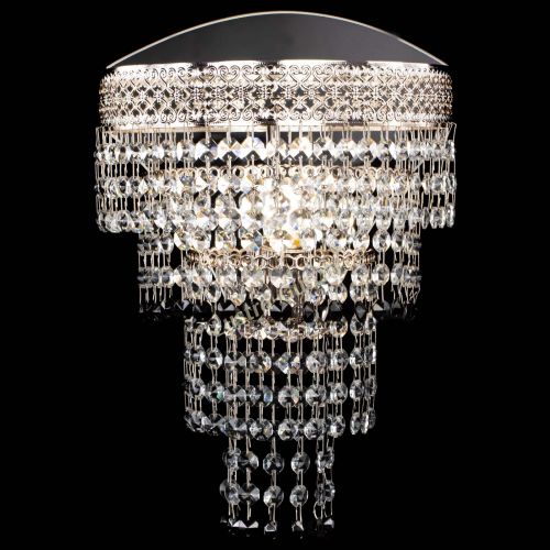 Бра Венеция Капель оптикон черная в Саратове Гусь Хрустальный