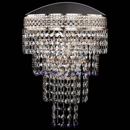 Бра Венеция Капель оптикон фиолетовая в Саратове Гусь Хрустальный