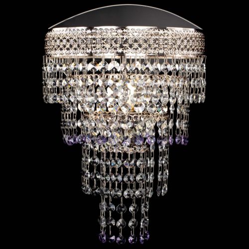 Бра Венеция Капель оптикон фиолетовая в Саратове Гусь Хрустальный