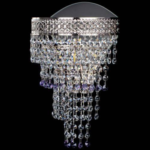 Бра Венеция Капель оптикон фиолетовая в Саратове Гусь Хрустальный