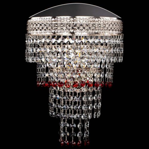 Бра Венеция Капель оптикон красная в Саратове Гусь Хрустальный