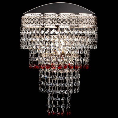 Бра Венеция Капель оптикон красная в Саратове Гусь Хрустальный