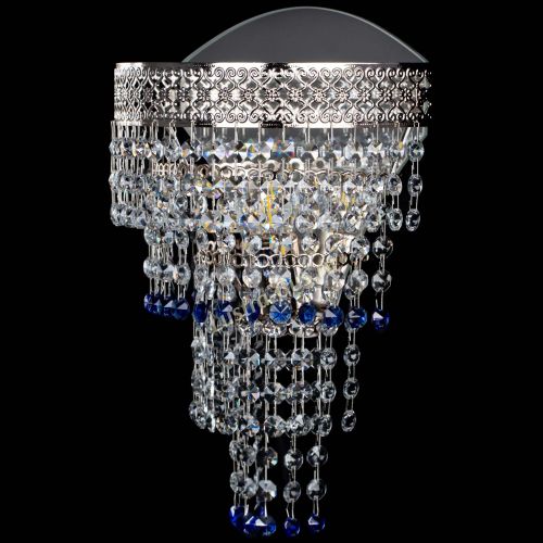 Бра Венеция Капель оптикон синяя в Саратове Гусь Хрустальный