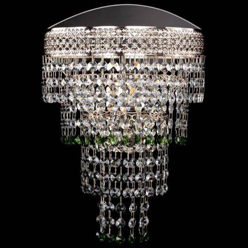 Бра Венеция Капель оптикон зеленая в Саратове Гусь Хрустальный