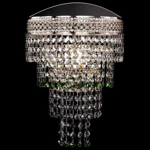 Бра Венеция Капель оптикон зеленая в Саратове Гусь Хрустальный