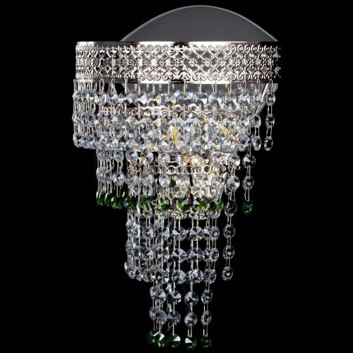 Бра Венеция Капель оптикон зеленая в Саратове Гусь Хрустальный