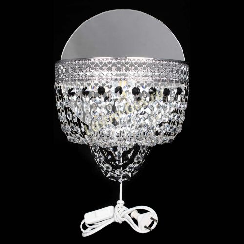 Бра Венеция оптикон черная в Саратове Гусь Хрустальный