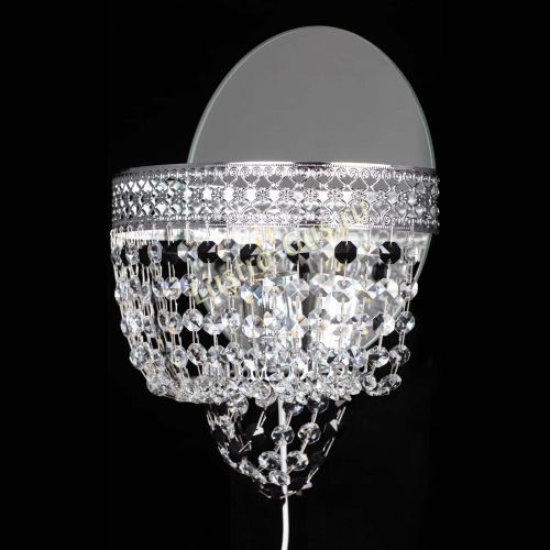 Бра Венеция оптикон черная в Саратове Гусь Хрустальный