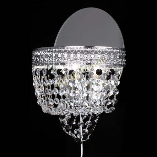 Бра Венеция оптикон черная в Саратове Гусь Хрустальный