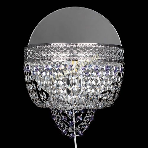 Бра Венеция оптикон фиолетовая в Саратове Гусь Хрустальный