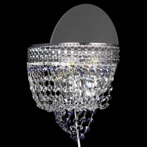 Бра Венеция оптикон фиолетовая в Саратове Гусь Хрустальный