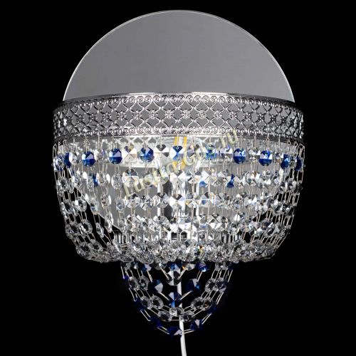 Бра Венеция оптикон синяя в Саратове Гусь Хрустальный