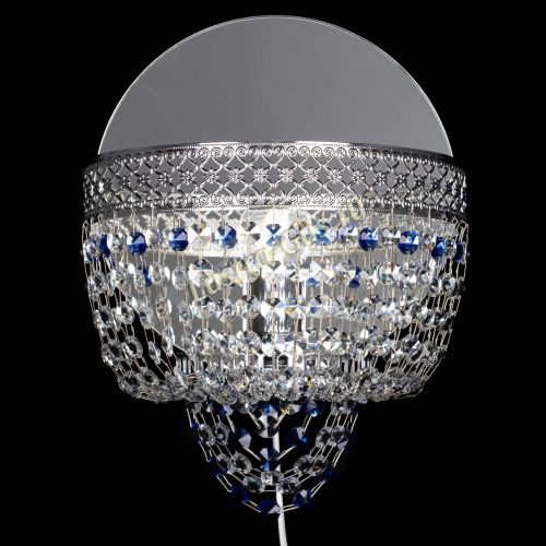 Бра Венеция оптикон синяя в Саратове Гусь Хрустальный