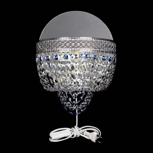 Бра Венеция оптикон синяя в Саратове Гусь Хрустальный