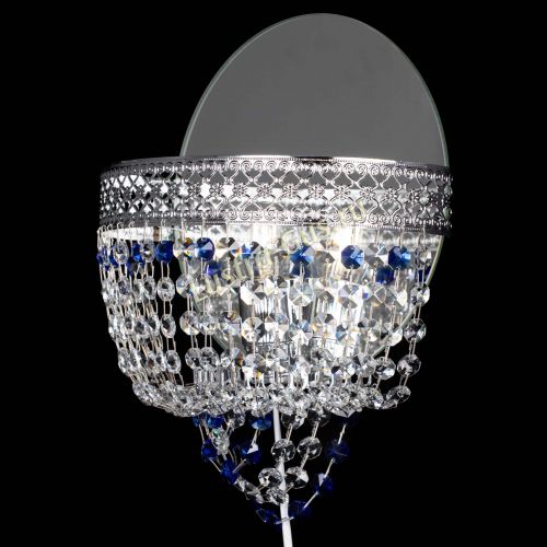 Бра Венеция оптикон синяя в Саратове Гусь Хрустальный