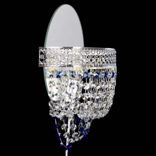 Бра Венеция оптикон синяя в Саратове Гусь Хрустальный