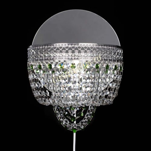 Бра Венеция оптикон зеленая в Саратове Гусь Хрустальный