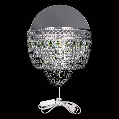 Бра Венеция оптикон зеленая в Саратове Гусь Хрустальный