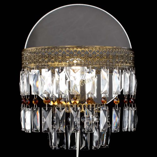 Бра Венеция Пластинка под бронзу Чайная в Саратове Гусь Хрустальный