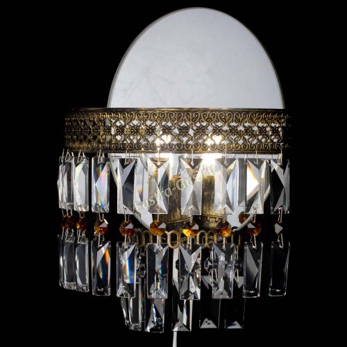 Бра Венеция Пластинка под бронзу Чайная в Саратове Гусь Хрустальный