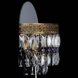 Бра Венеция Пластинка под бронзу Фиолетовая в Саратове