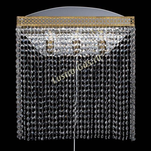 Бра Венеция Прямоугольник оптикон №2 под бронзу в Саратове Гусь Хрустальный