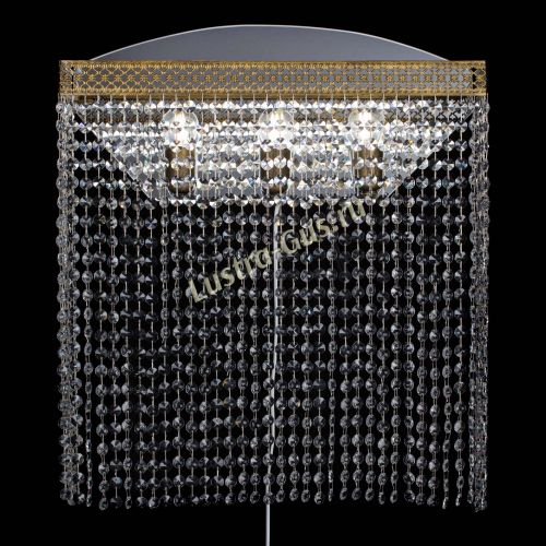 Бра Венеция Прямоугольник оптикон №2 под бронзу в Саратове Гусь Хрустальный