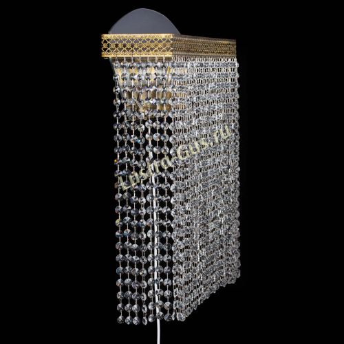 Бра Венеция Прямоугольник оптикон №2 под бронзу в Саратове Гусь Хрустальный