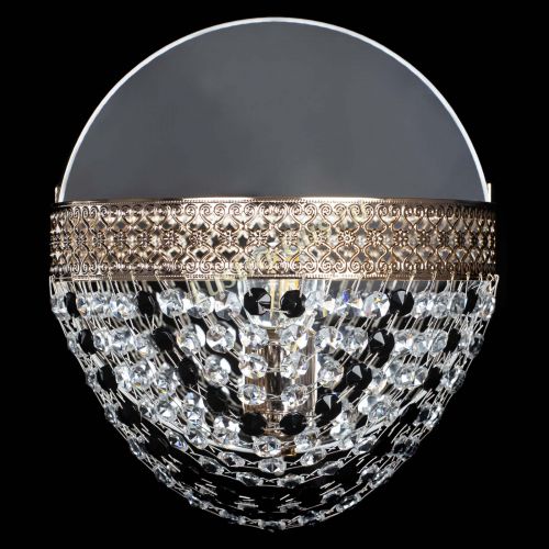 Бра Венеция Сетка черная в Саратове Гусь Хрустальный