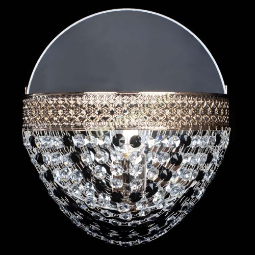 Бра Венеция Сетка черная в Саратове Гусь Хрустальный