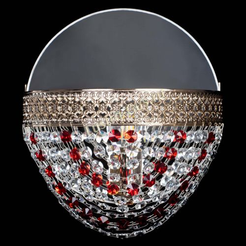 Бра Венеция Сетка красная в Саратове Гусь Хрустальный