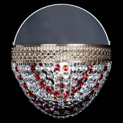 Бра Венеция Сетка красная в Саратове Гусь Хрустальный