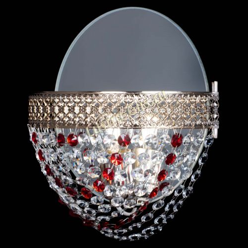 Бра Венеция Сетка красная в Саратове Гусь Хрустальный