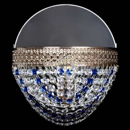 Бра Венеция Сетка синяя в Саратове Гусь Хрустальный