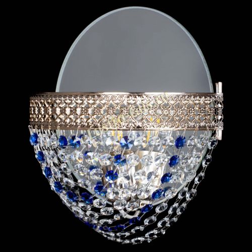 Бра Венеция Сетка синяя в Саратове Гусь Хрустальный