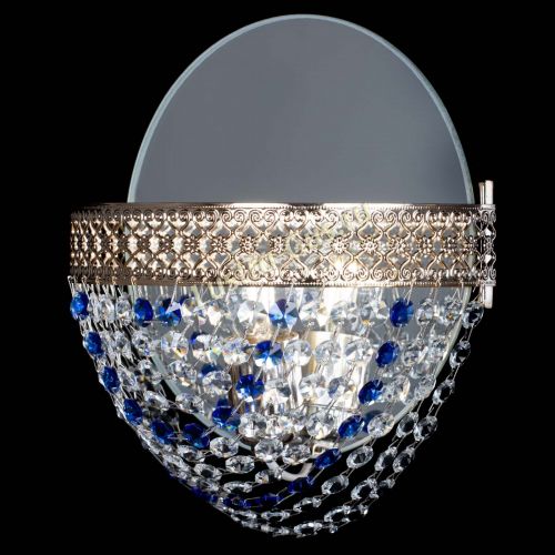 Бра Венеция Сетка синяя в Саратове Гусь Хрустальный