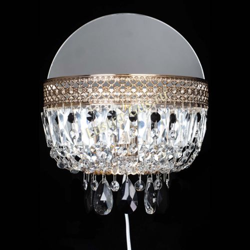 Бра Венеция черная в Саратове Гусь Хрустальный