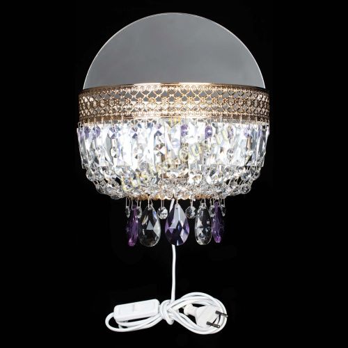 Бра Венеция фиолетовая в Саратове Гусь Хрустальный