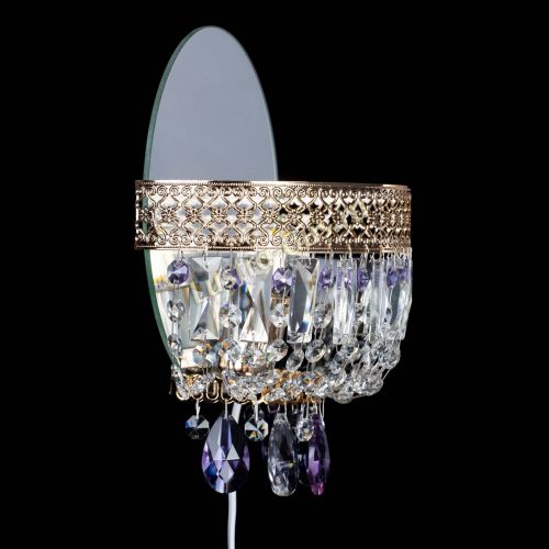 Бра Венеция фиолетовая в Саратове Гусь Хрустальный