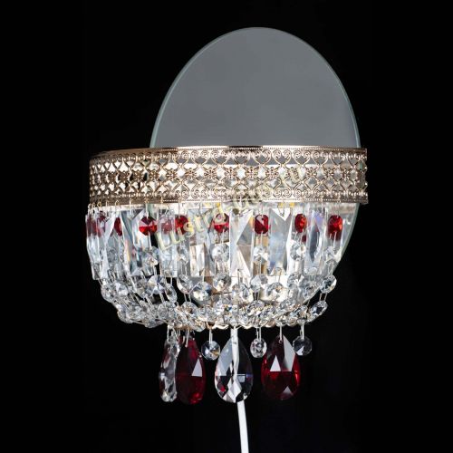 Бра Венеция красная в Саратове Гусь Хрустальный