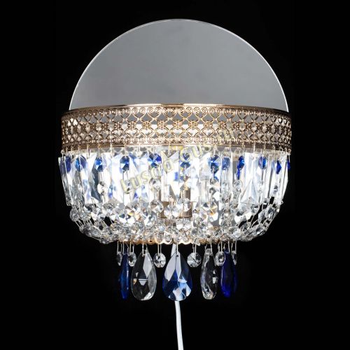 Бра Венеция синяя в Саратове Гусь Хрустальный