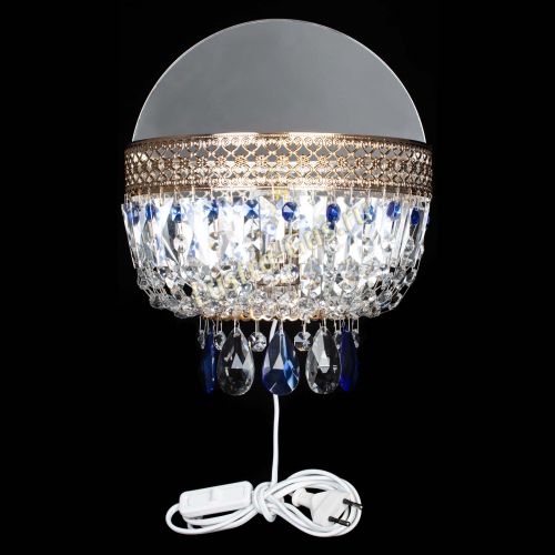 Бра Венеция синяя в Саратове Гусь Хрустальный