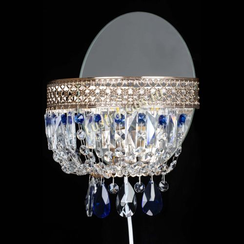 Бра Венеция синяя в Саратове Гусь Хрустальный