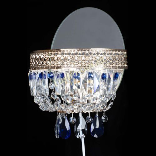 Бра Венеция синяя в Саратове Гусь Хрустальный