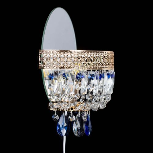 Бра Венеция синяя в Саратове Гусь Хрустальный