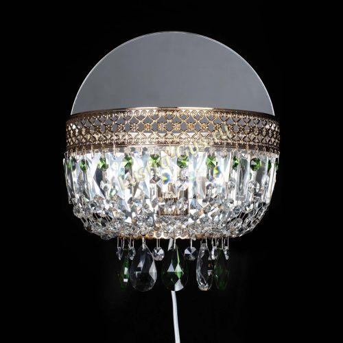 Бра Венеция зеленая в Саратове Гусь Хрустальный