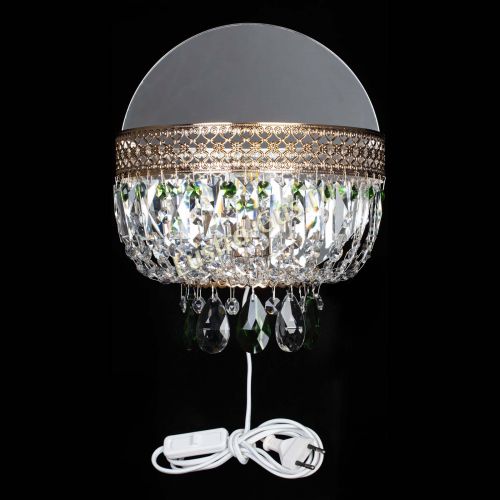 Бра Венеция зеленая в Саратове Гусь Хрустальный