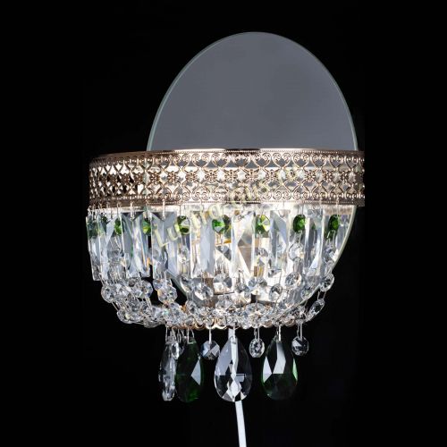 Бра Венеция зеленая в Саратове Гусь Хрустальный